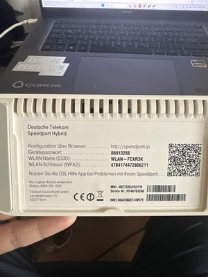 Deutsche Telekom Speedport Hybrid LTE 1300Mbs WLAN DSL Router Modem