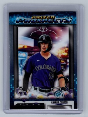 2025 Bowman Draft Charlie Condon #PP-20 Chrome Prized Prospects Rockies