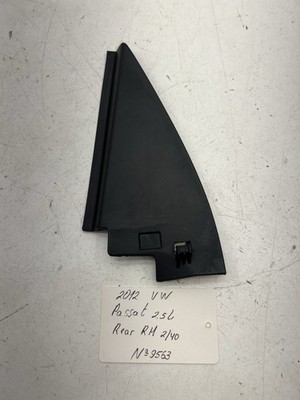 2012-2018 Volkswagen Passat Rear Right Door Interior Corner Trim OEM.