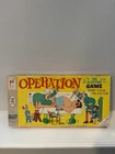 Vintage Milton Bradley Operation Board Game 1965 1st year smoking tested
