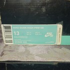 Nike Dunk High PRM SB Aquatone/Chrome Black Blue Skate Shoes Mens US 13 D — photo 2