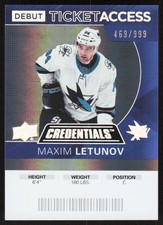 2021-22 Upper Deck Credentials #60 Joel Kellman 2020-21 Debut TA #/999