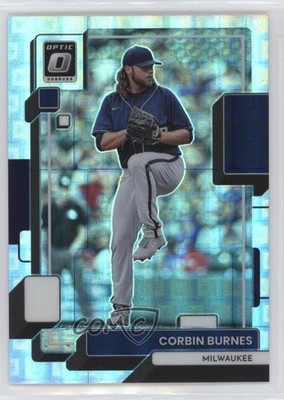 2022 Panini Donruss Optic Pandora Prizm 62/99 Corbin Burnes #182 0q1p