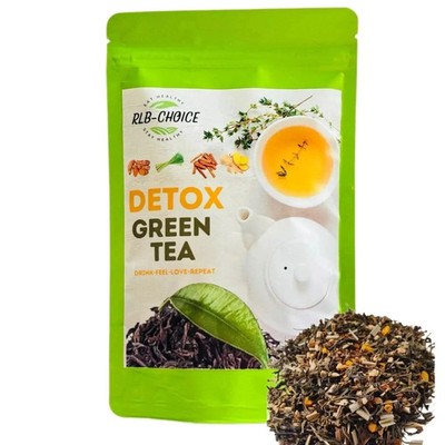 Rlb Choice-Detox Loose Leaves Green Tea 80G Free Shipping World Wide
