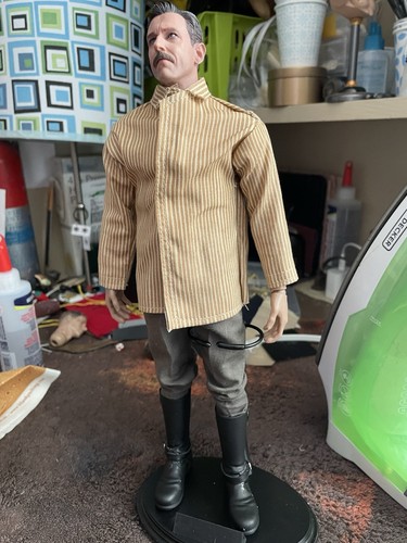 1/6 Scale Western Long Sleeve Shirt Striped Pattern | eBay