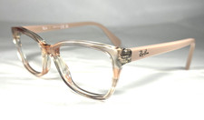 Rayban RB 1591 3809 Junior Kids Eyeglasses Frame, Brown Striped, Size: 48-16-130