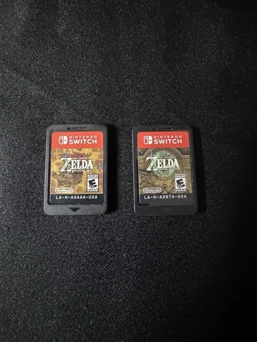 🔥 Nintendo Switch Zelda Breath of the Wild + Tears of the Kingdom Tested Loose