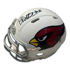 Cardinals All Pro BUDDA BAKER Signed Riddell Speed Mini Helmet AUTO BECKETT COA