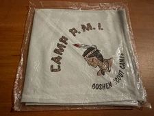BSA, 1970’s Camp P.M.I., Goshen Scout Camps, Neckerchief, NCAC, NIB
