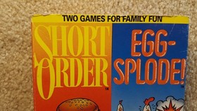 Vintage 1989 Nintendo NES Empty Video Game Box Short Order Egg Splode