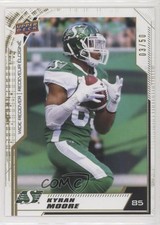 2020 Upper Deck CFL Gold 3/50 Kyran Moore #167 08ev