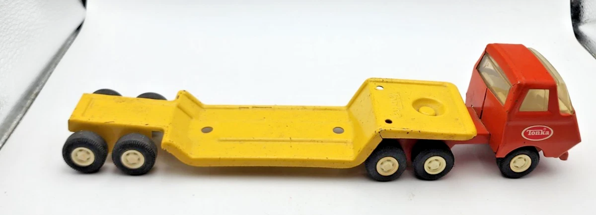 【USA vintage】トンカ　ボトムダンプトレーラー　トレーラー　ビンテージ Tonka Lowboy for sale | eBay