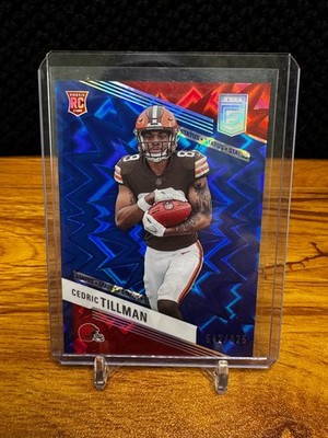 2023 Panini Donruss Elite - Rookies Cedric Tillman #116 Status Explosion /625 RC