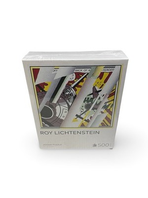 Roy Lichtenstein Reflections Whaam 500 Piece Jigsaw Puzzle Sealed Box Art RARE