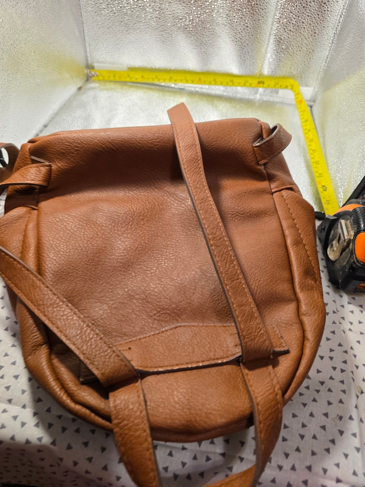 Universal Thread brown backpack purse - image 15