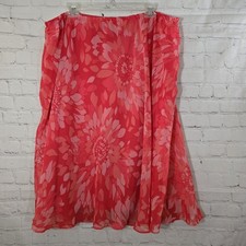 Vtg Y2K Chiffon Fairy Skirt Plus Sz 24 Layered Fairy Romantic Ethereal SoftGirl