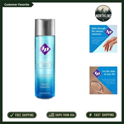 Sensitive Skin Approved ID Glide 8.5oz Water-Based Lubricant - Toy Friendly