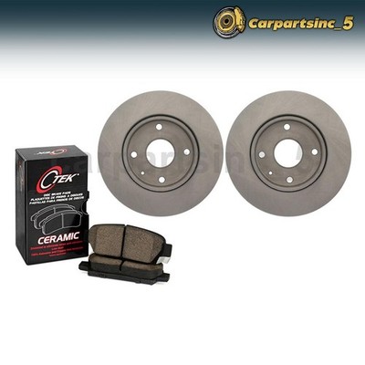 Brake Pad Brake Rotor Front Fits 2009 Chevrolet Epica