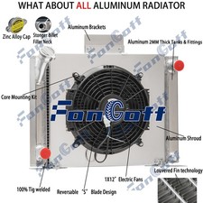 2 Rows Radiatorshroud Fan Fit 1983-1994 Ford Ranger Compact Truck V8.conversion 2 Rows Radiatorshroud Fan Fit 1983-1994 Ford Ranger Compact Truck V8.conversion