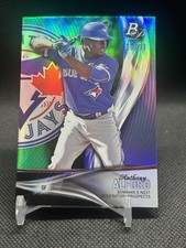2016 Bowman Platinum Next Generation Anthony Alford #29 Green Parallel /99