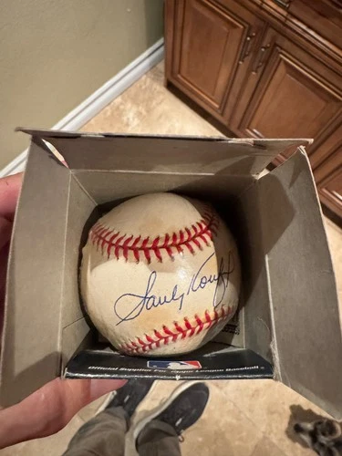 Sandy Koufax Signed Autographed National League Baseball Ball