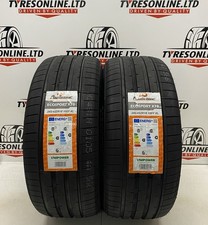 Image of 2 X 245 45 18 POWERTRAC 245/45ZR18 100Y XL BRAND NEW C B LABEL M+S 2454518 TYRES