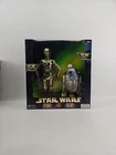 STAR WARS ACTION COLLECTION ELECTRONIC C-3PO AND R2-D2 12" FIGURE MISB VINTAGE