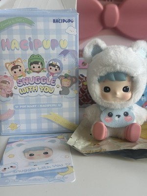 Popmart Hacipupu Snuggle with You Serie Confirmed Blind Box Figur - Eisbär