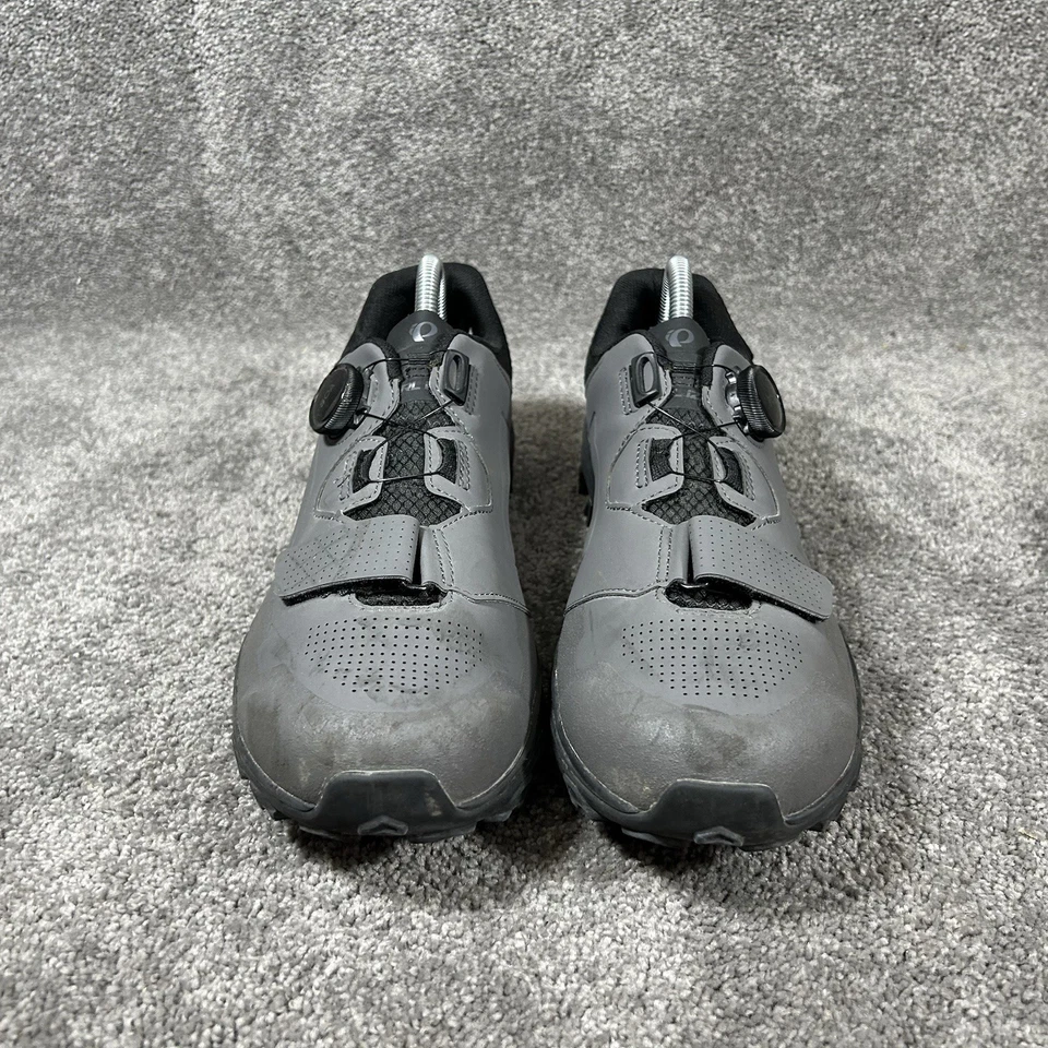 Pearl Izumi X-ALP Summit BOA Hombres Talla EU 43 US 10 Gris Negro Zapatos de Ciclismo Usados Foto 3 de 4