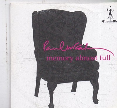 Paul McCartney-Memory Almost Full Promo cd album Cardsleeve