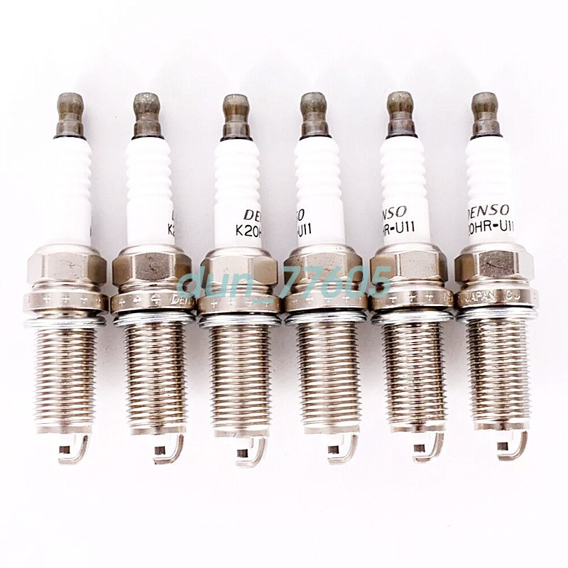 6PCS Spark Plugs for OEM 90919-01235 3381 K20HR-U11 for TOYOTA 4RUNNER 4.0L US