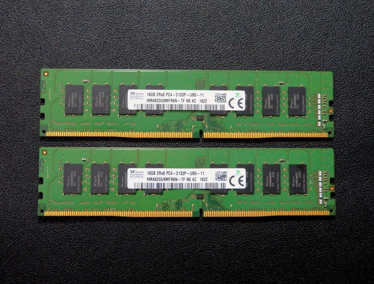 SK hynix 16GB DDR4 2133MHz PC4-17000メモリー Preços baixos em Hynix PC4-17000 (DDR4-2133) velocidade de
