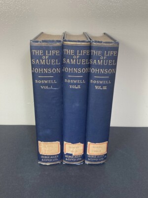 The Life of Samuel Johnson, LLD (1924, 3 Volume Set) Together With a Journal of