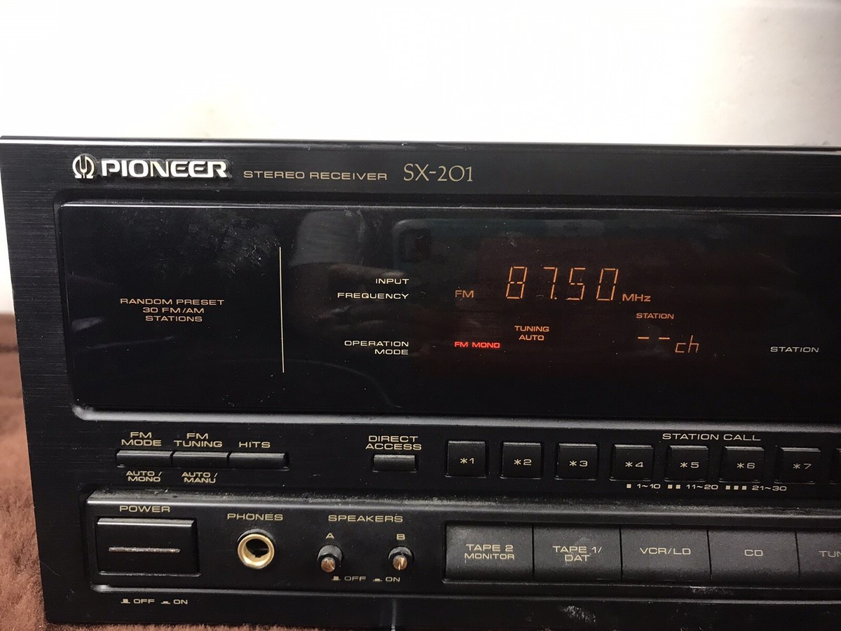 ラジオ・コンポ SONY STR-201 FM /AM STEREO RECEIVER ラジオ・コンポ