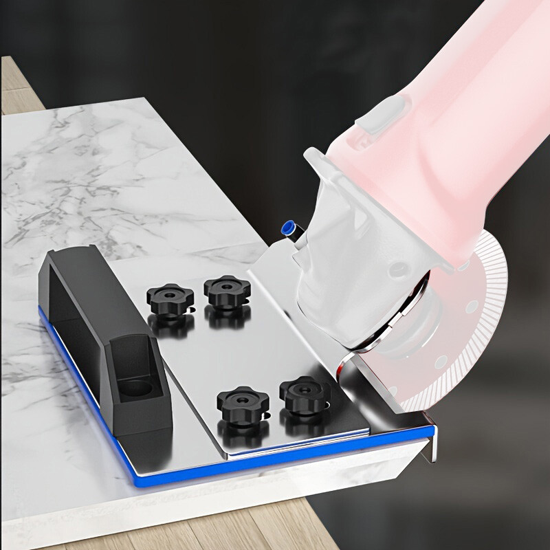 100 Type Angle Grinder Stand Holder Ceramic Tile 45° Chamfer Chamfering Cutting