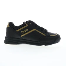 Dexter Bud DM0001291 Mens Black Synthetic Lace Up Athletic Bowling Shoes