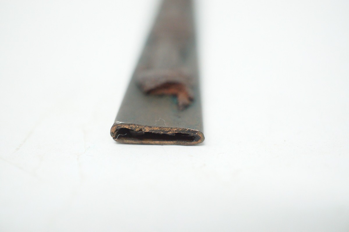 Japanese Kozuka Knife detailed Engravements in Blade Antique