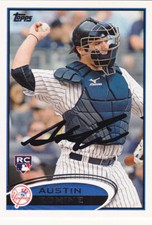 AUSTIN ROMINE NEW YORK YANKEES SIGNED ROOKIE CARD CHICAGO CUBS TIGERS ANGELS