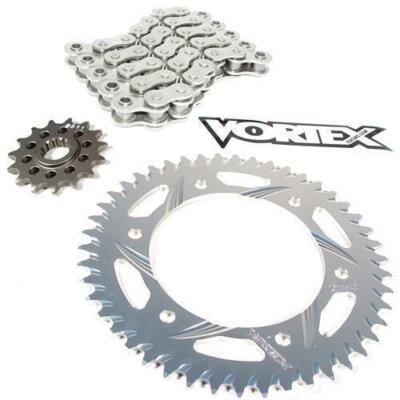 Vortex WSS Warranty Nickel Plated Steel Chain and Sprocket Kit CKG2152