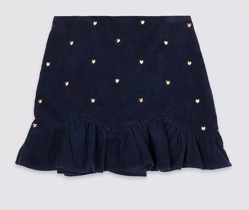 Navy skirt top marks and spencer