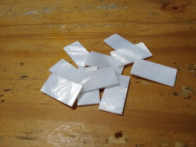 6 pieces Mother Of Pearl Shell Inlay Blanks 32×15×2mm Guitar Luthier | eBay