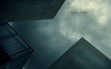 Landscape architecture worms eye view building dark sky Custom Gaming Mat Desk