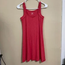 The Horny Toad & Co red camp outdoor organic cotton lyocell dress size XS