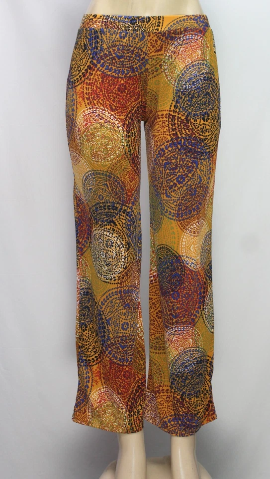 Cha Cha Vente Women's Pants Stretch Multicolor Petite Size PM - Image 2 of 4