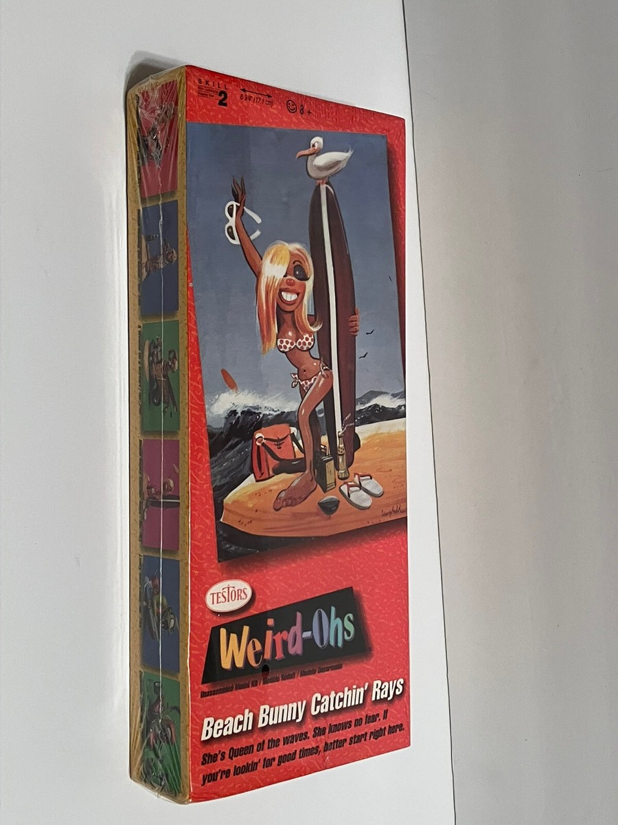 Weird-Ohs Hot Dogger Hang Ten Beach Bunny Davey Testors