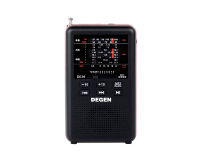 DEGEN DE36 Rechargeable AM FM Shortwave Radio & MP3 Player | eBay