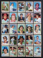 1978 Topps Baseball Set Break 25 Cards