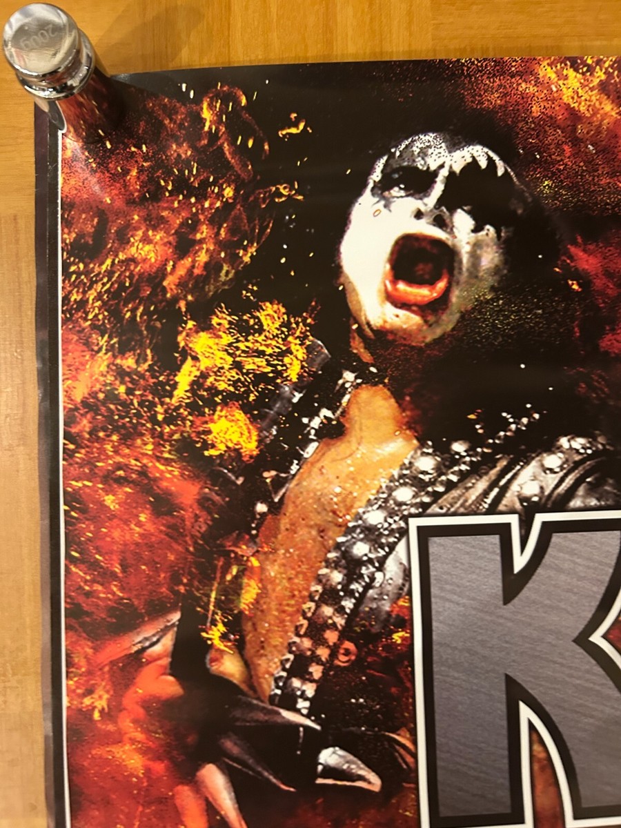 Kiss / Rock the Nation Live! 2005 Japan Original Promo Poster B2
