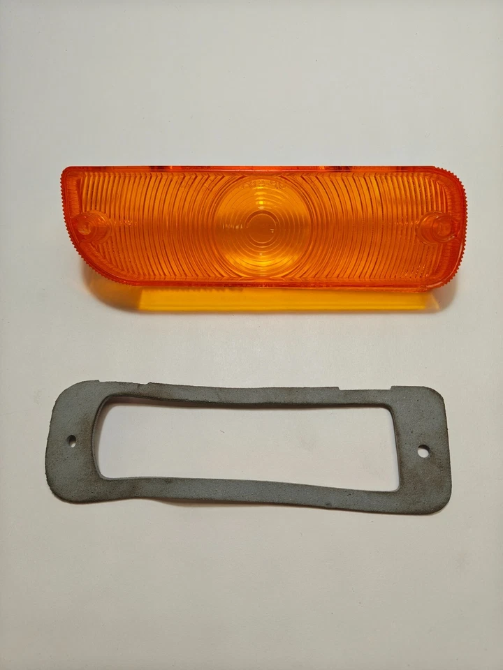 1968-1969 Plymouth Road Runner GTX правосторонний парковочный объектив с прокладкой 3004152 новый из старых запасов - Изображение 4 из 4