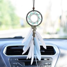 Hanging Dream Catcher for Car Rearview Mirror Small Car Charm Pendant